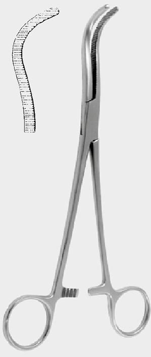 Затискач ГІЙОНА (GUYON) для ниркової ніжки, 20 см (cm)